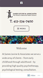 Mobile Screenshot of jameslevineassoc.com